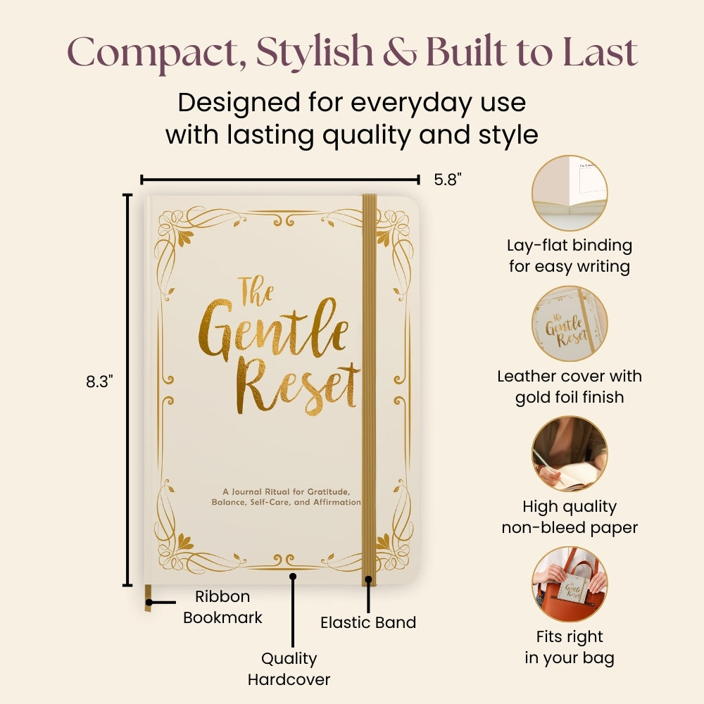 The Gentle Reset — Mindfulness & Gratitude Journal for Women