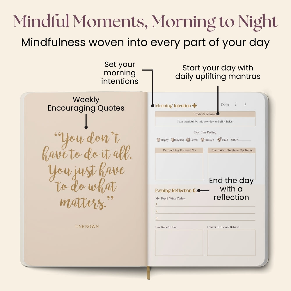 The Gentle Reset — Mindfulness & Gratitude Journal for Women