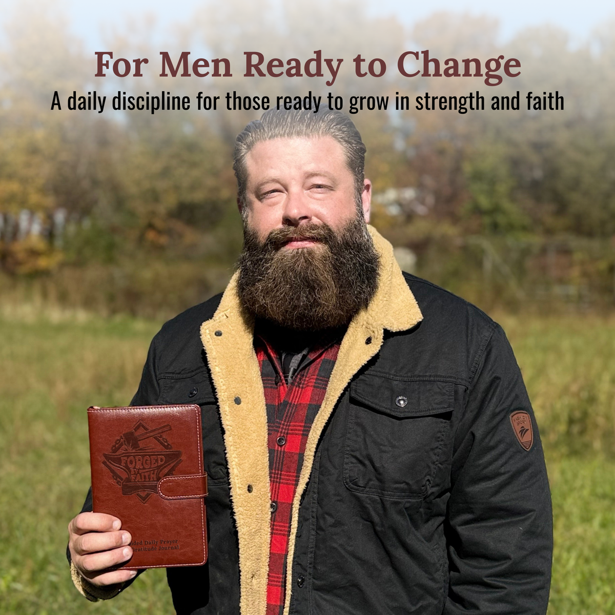 Forged by Faith — A Structured Prayer & Discipline Journal for Men